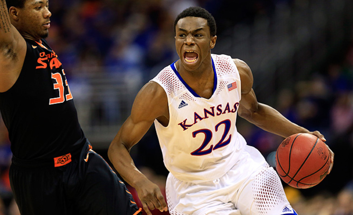While Joel Embiid is out, all eyes will be on Andrew Wiggins. Can he carry the Jayhawks' load?