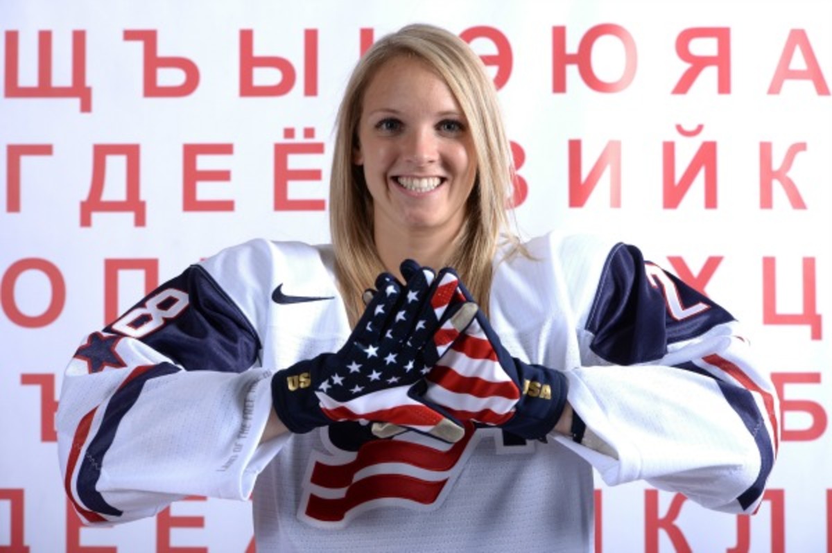 Amanda Kessel won NCAA player of the year honors at Minnesota. (Harry How/Getty Images)