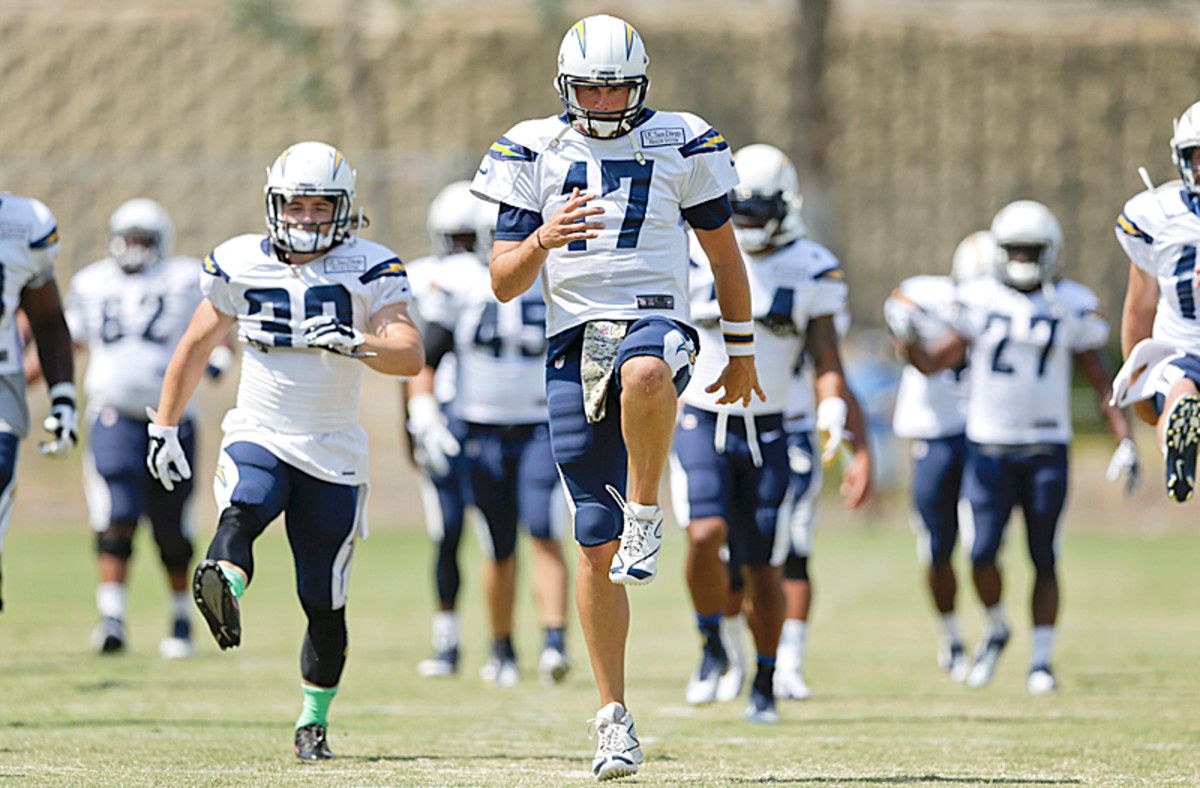 Philip Rivers leads a Chargers team that's largely intact after last year's run to the divisional playoffs. (Gregory Bull/AP)