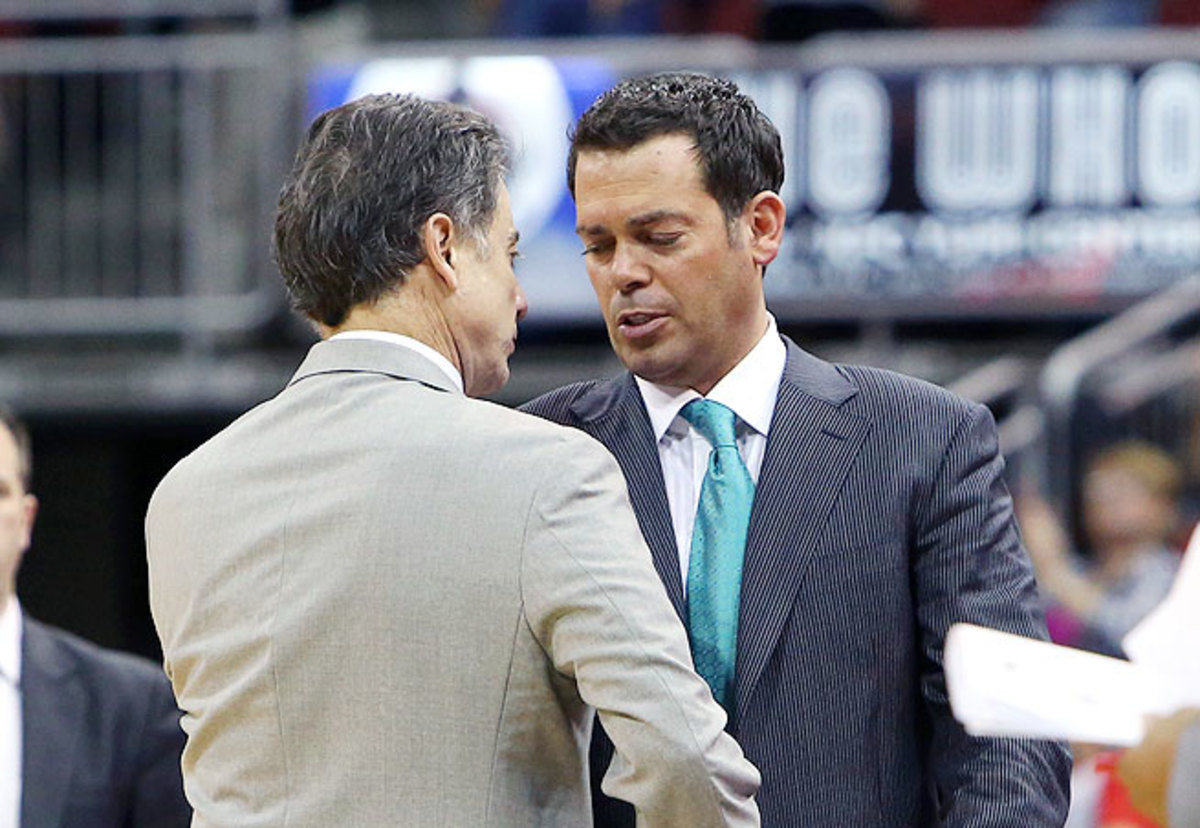 Steve Masiello served as Rick Pitino's assistant for six years before being hired by Manhattan in 2011.