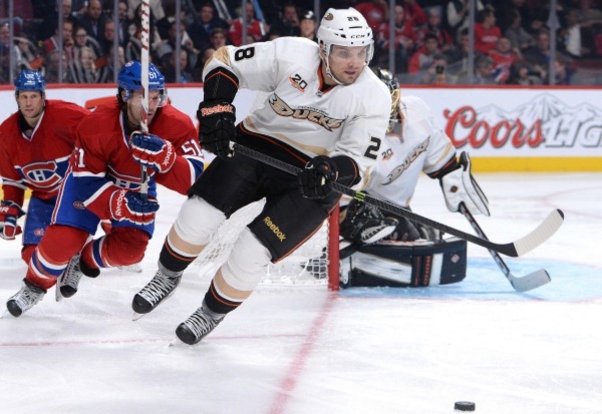 Mark Fistric signed with the Ducks as a free agent prior to the 2013 season. (Francois Lacasse/Getty Images)
