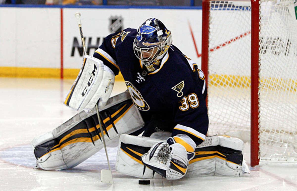 Ryan Miller must help halt the Blues' skid at a time when they can't afford to lose many more games.