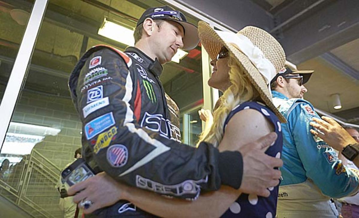 Kurt Busch and Patricia Driscoll during happier times.