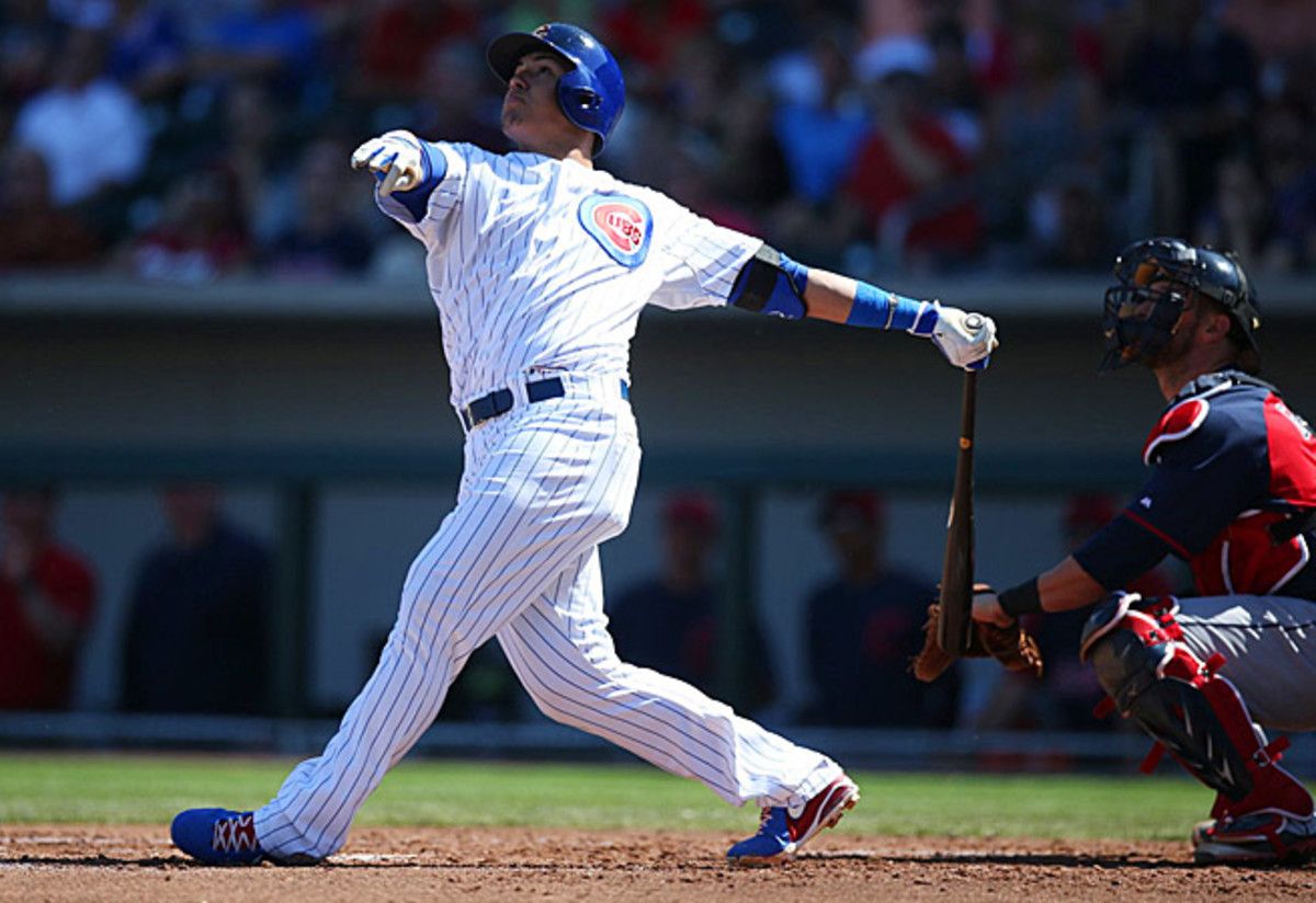 Javier Baez struggled early this season but has been on fire of late, bumping his average to .225.