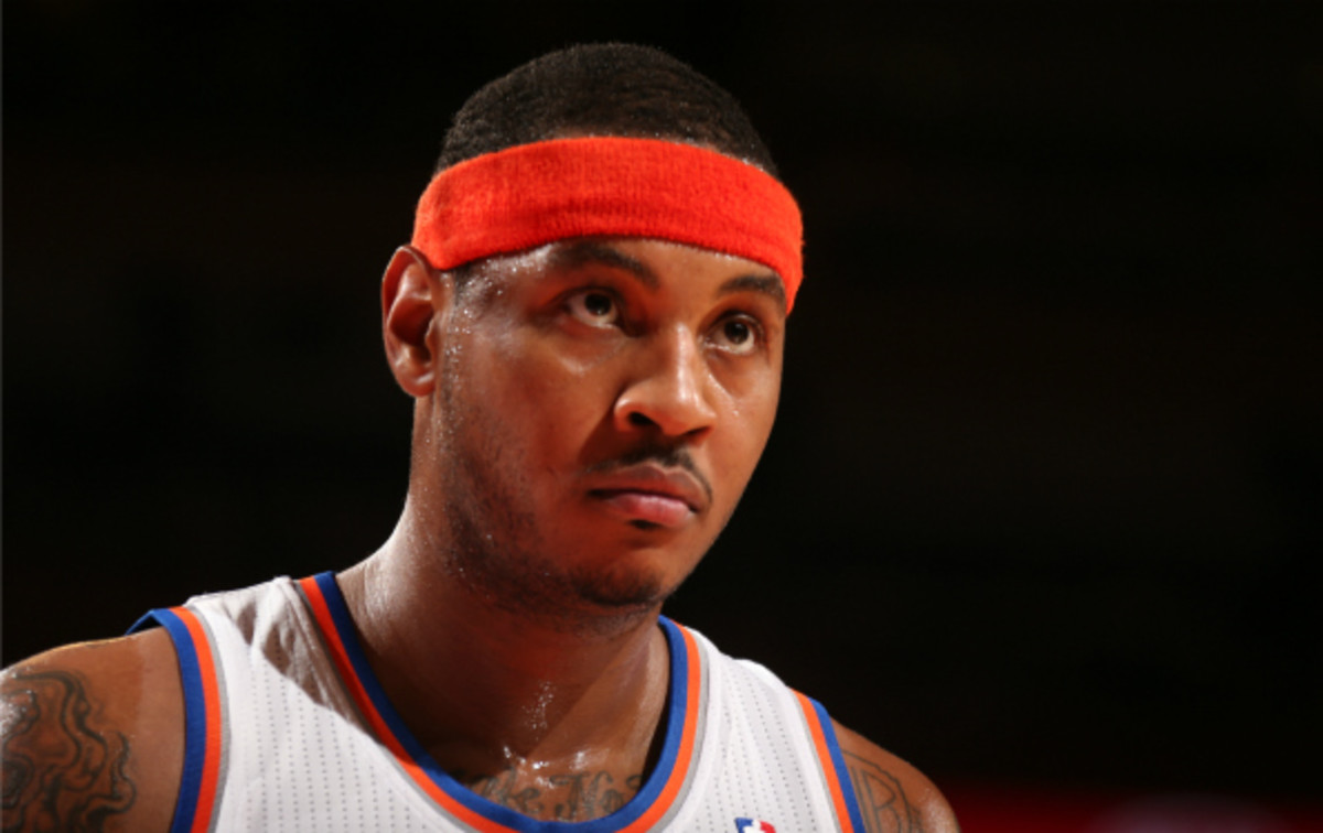 Knicks F Carmelo Anthony has responded to critics who say he cant bring in other stars to play with him.