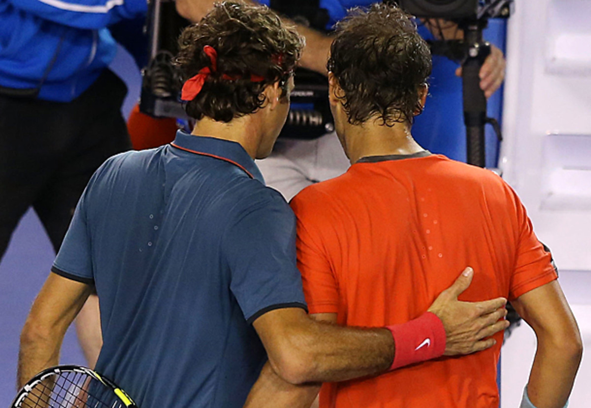 Another episode in the Roger Federer - Rafael Nadal rivalry has come to a close. (Michael Dodge/Getty Images)