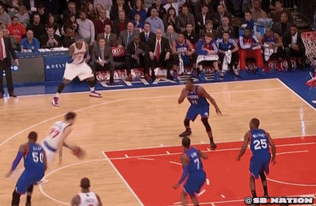 Andrea Bargnani Dunk Fail