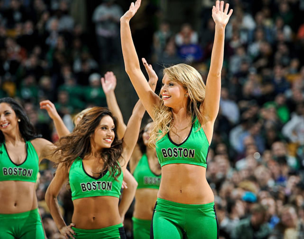 Boston Celtics Dancers Sports Illustrated