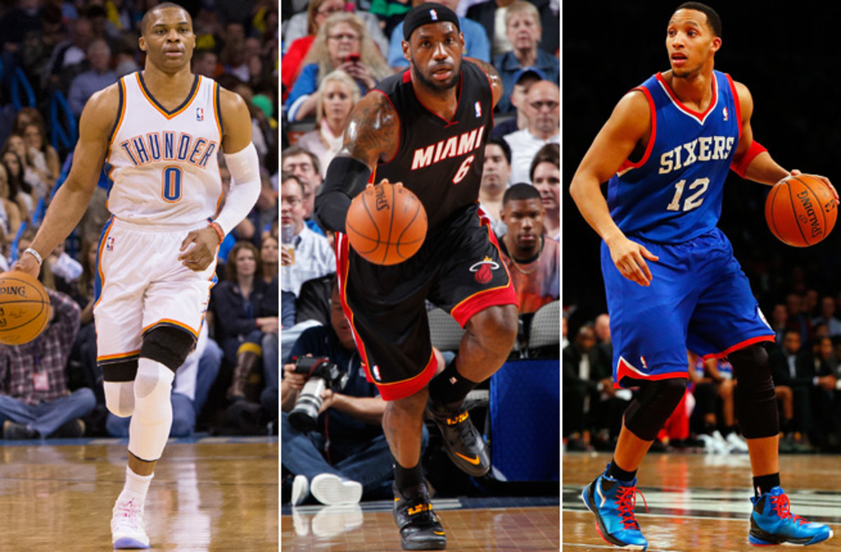 The return of Russell Westbrook, power of LeBron James and trade of Evan Turner highlighted Thursday.