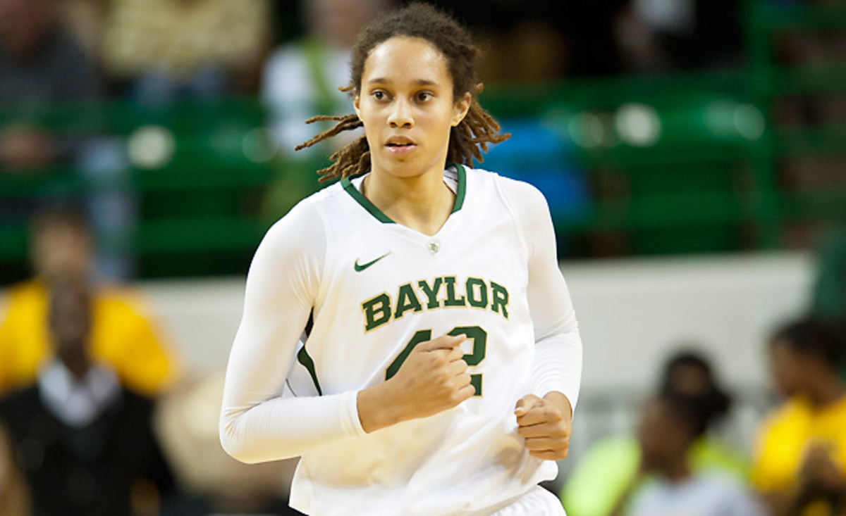 Brittney Griner says that she feels good about Baylor now, despite earlier disagreements with her alma mater.