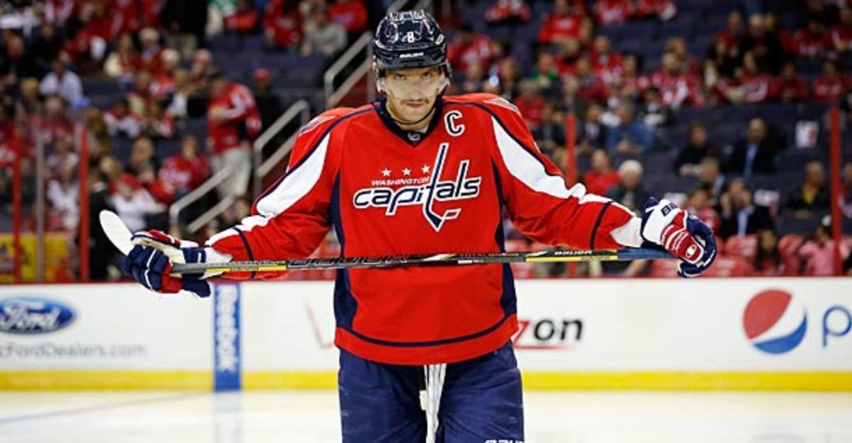 Alex Ovechkin of the Washington Capitals