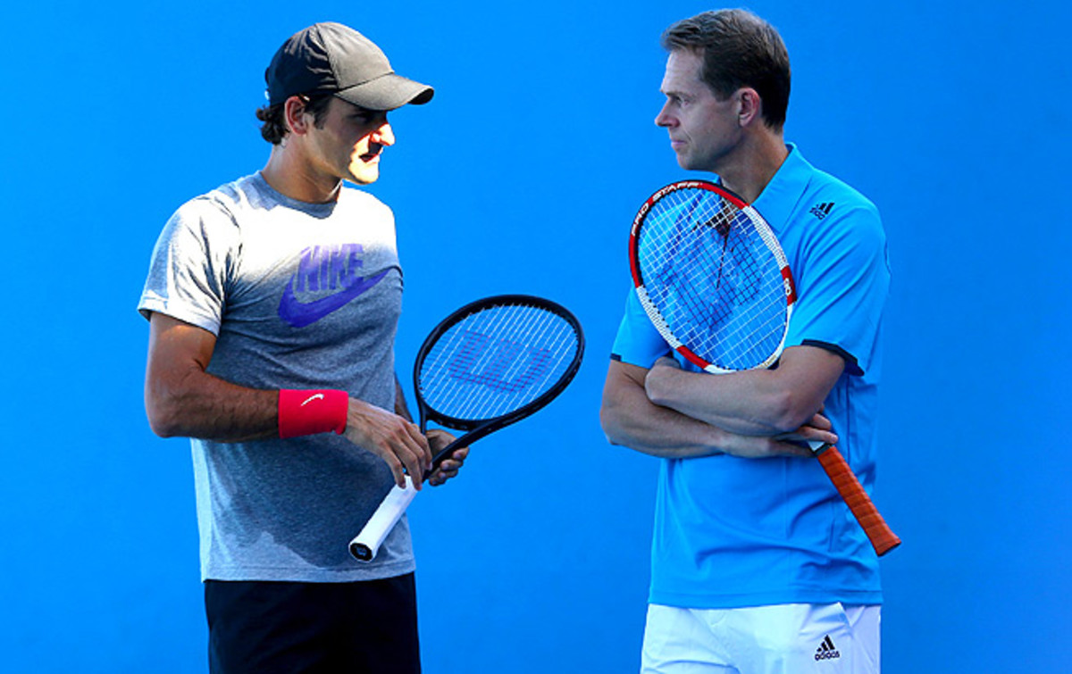 Two of Stefan Edberg's Grand Slam titles came at the Australian Open -- in 1985 and 1987.