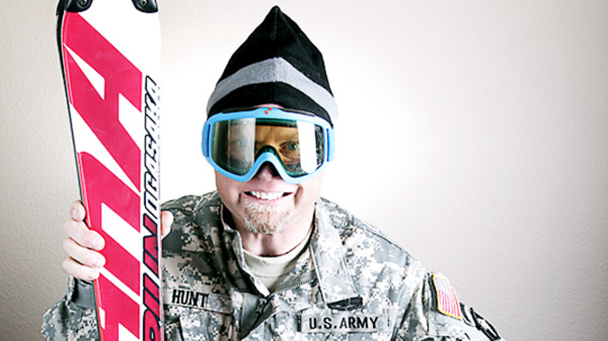 Seven years after his injury, Joel Hunt will serve his country again in March's Sochi Paralympics.