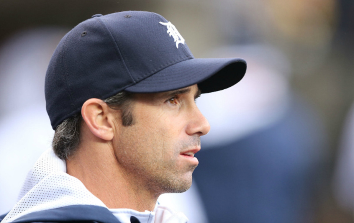 Brad Ausmus is in his first season as manager of the Detroit Tigers. (Leon Halip/Getty Images)