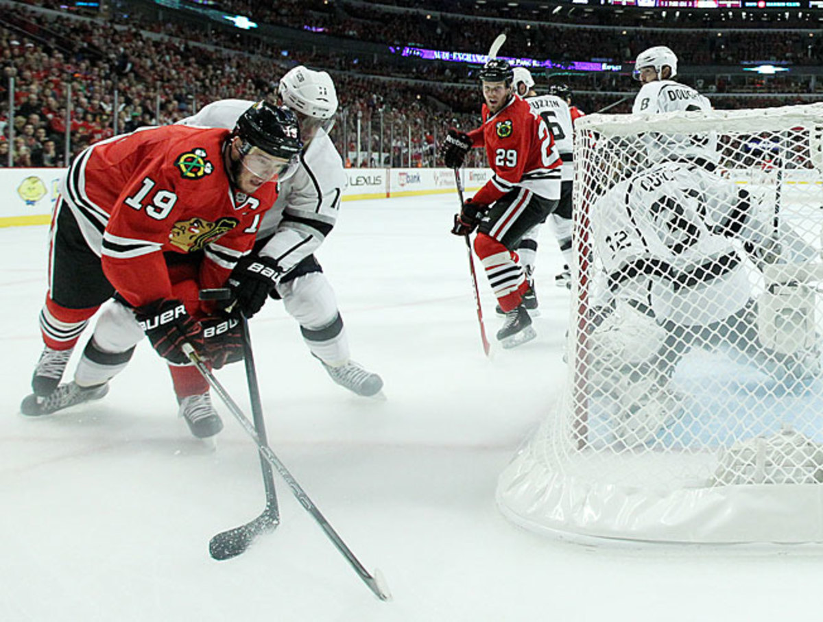 Chicago's Jonathan Toews and LA's Anze Kopitar are solid Conn Smythe Trophy candidates.