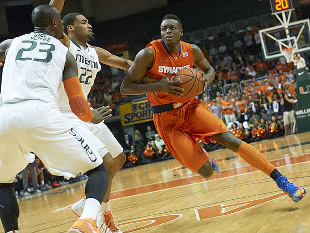 Former Syracuse forward Jerami Grant discusses NBA draft preparations