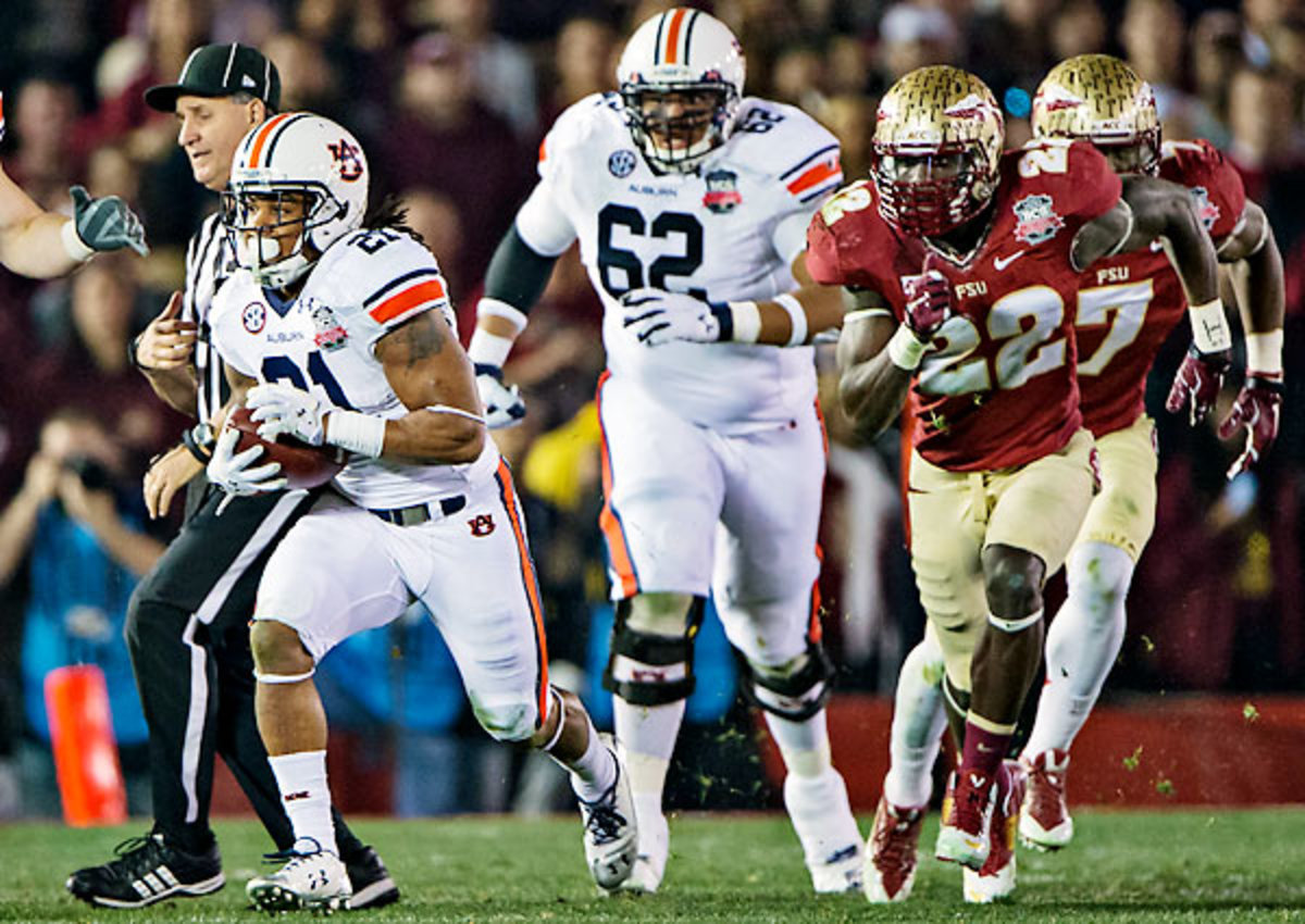 Tre Mason racked up 237 total yards and two touchdowns on Florida State in the BCS title game.