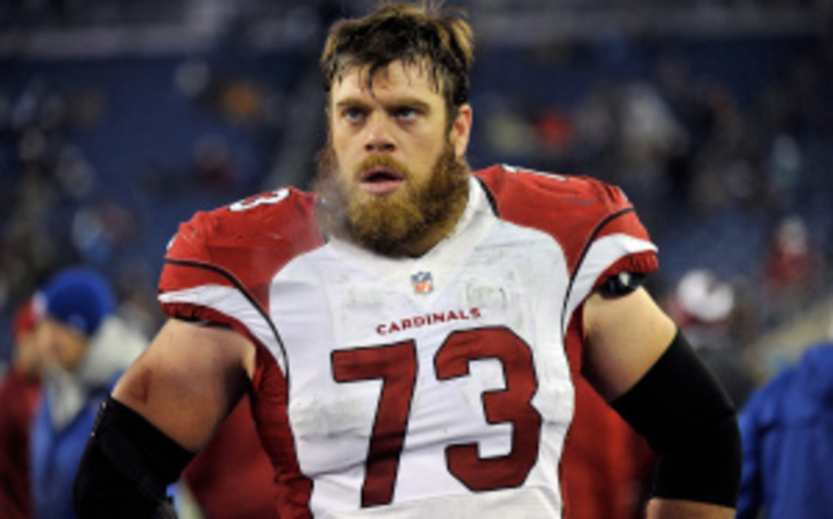 Former Cardinals offensive tackle Eric Winston, the current NFLPA president, is more open to expanding the playoff field than adding on games during the regular season. (Frederick Breedon/Getty Images)
