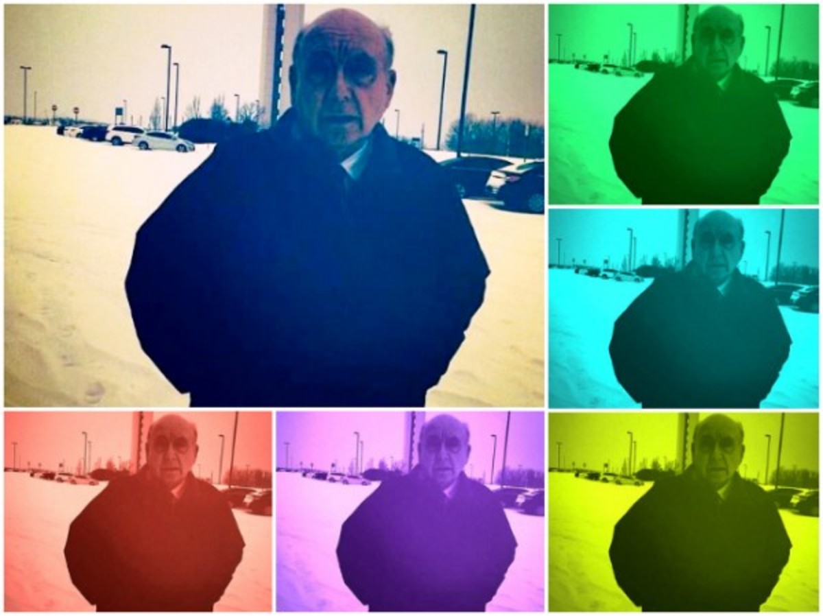 Dick Vitale snow picture