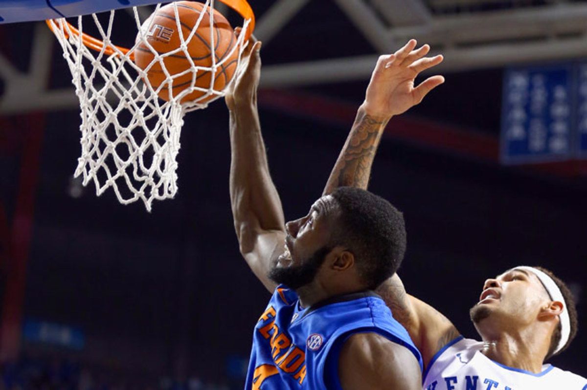 Patric Young on his own has played more college games than all of Kentucky's starters combined.