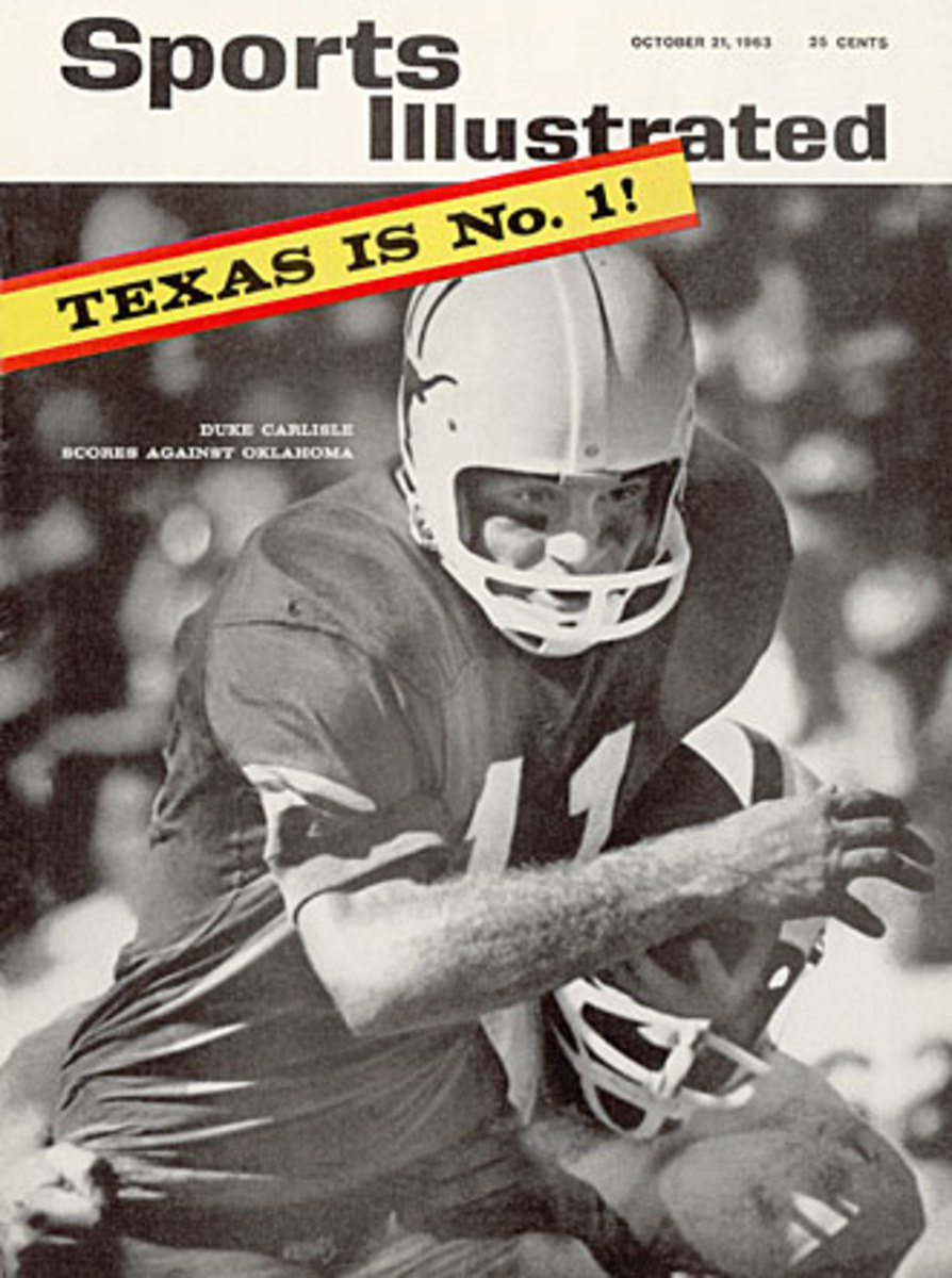 Quarterback Duke Carlisle landed on the cover after Texas' big win, but it would be a few more weeks before SI readers learned about Joe Coffman.