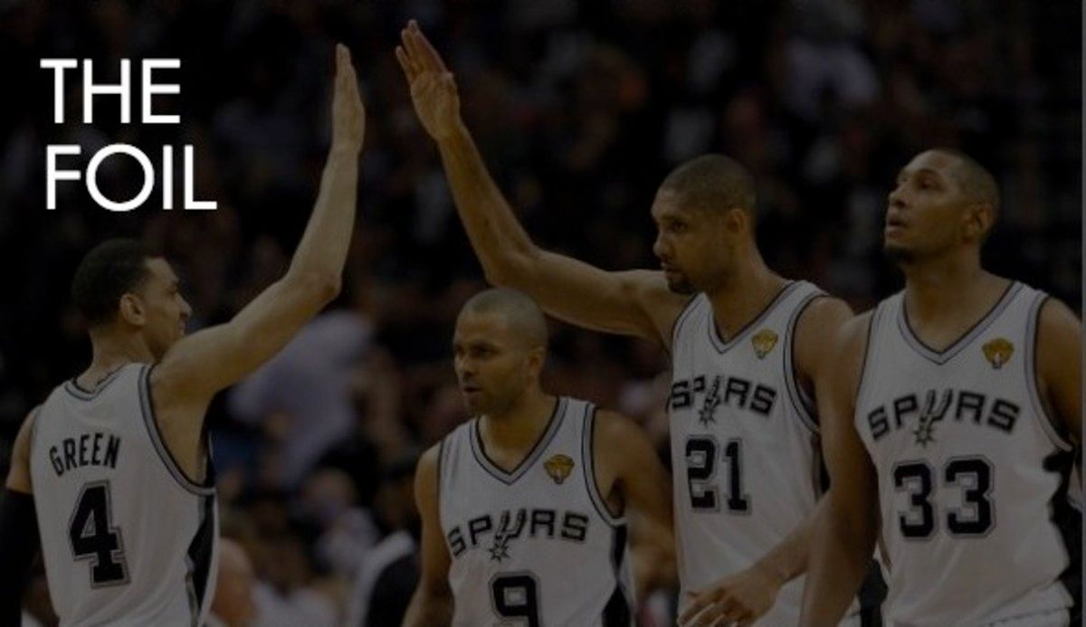 spurs - foil