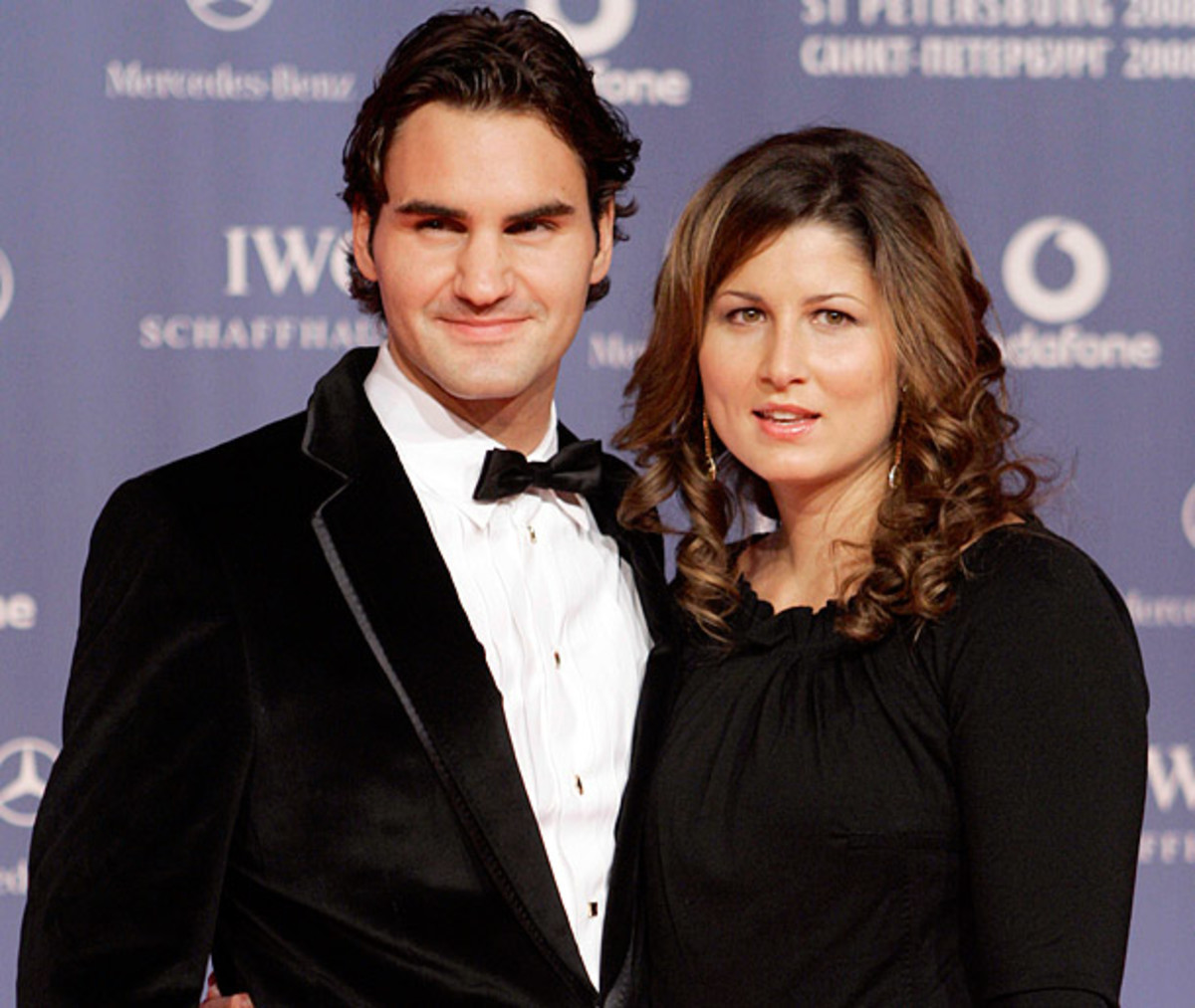 Roger and Mirka Federer