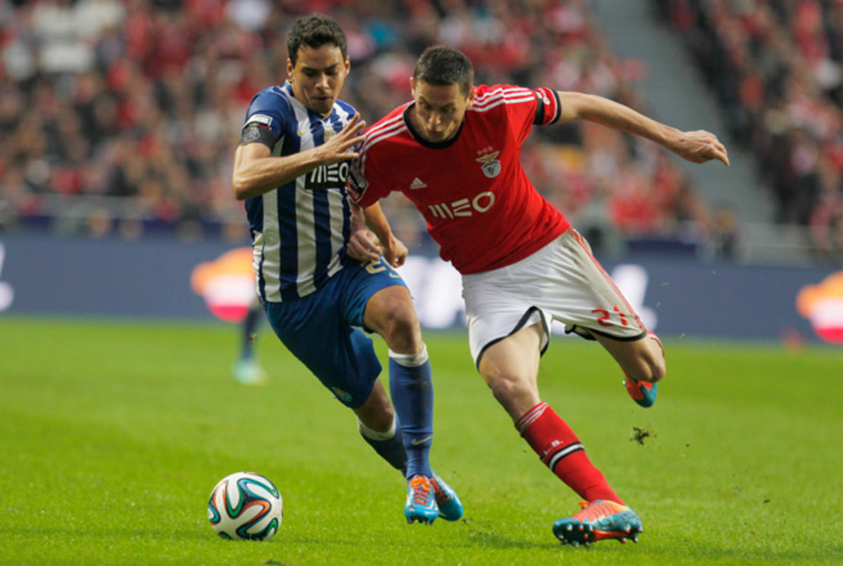 Benfica sold midfielder Nemanja Matic, right, back to Chelsea for a huge profit after acquiring him from the Blues in 2011.