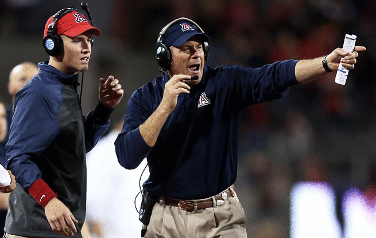 A wealthy donor could give Rich Rodriguez (right) incentive to remain in Tucson for years to come.