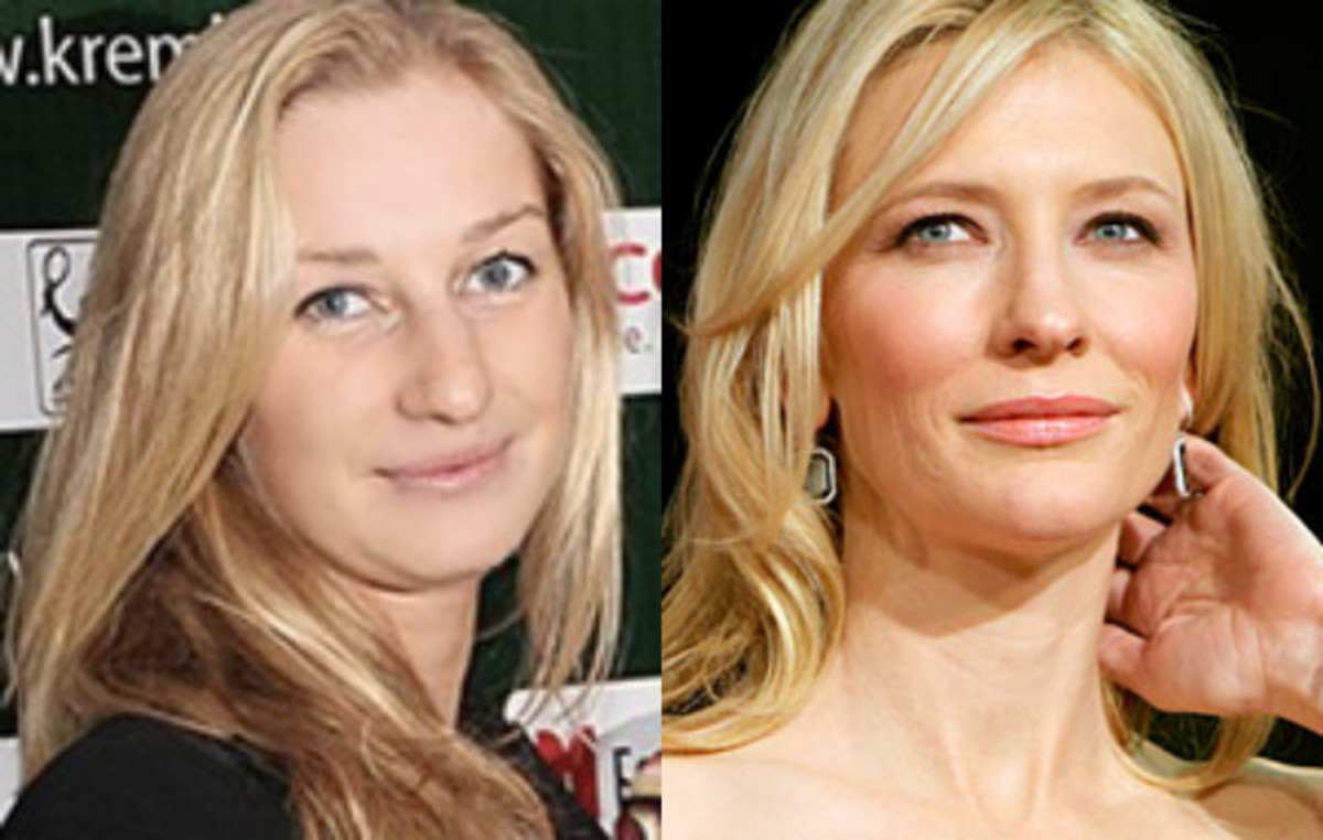 Ekatarina Makarova and Cate Blanchett