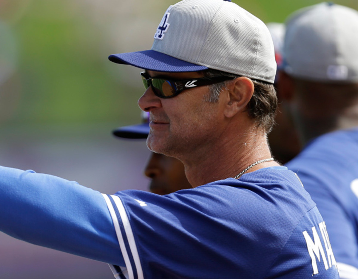 Don Mattingly and the Dodgers won't have expanded replay available vs. Arizona in Australia.
