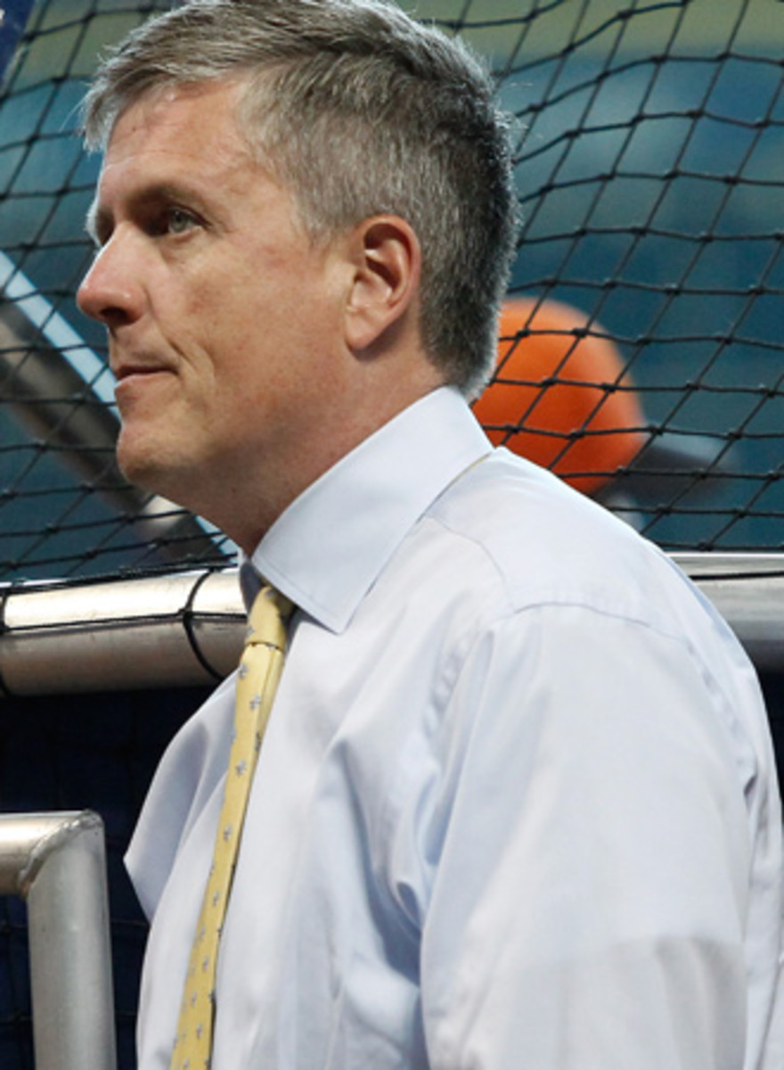 Astros general manager Jeff Luhnow, whose team had the No. 1 pick for a third straight year.