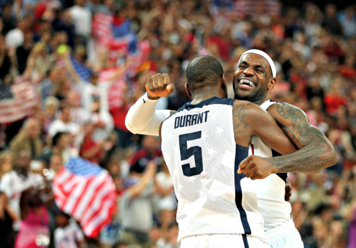 LeBron James and Kevin Durant will continue their integral roles for USA Basketball. (Christian Petersen/Getty Images)
