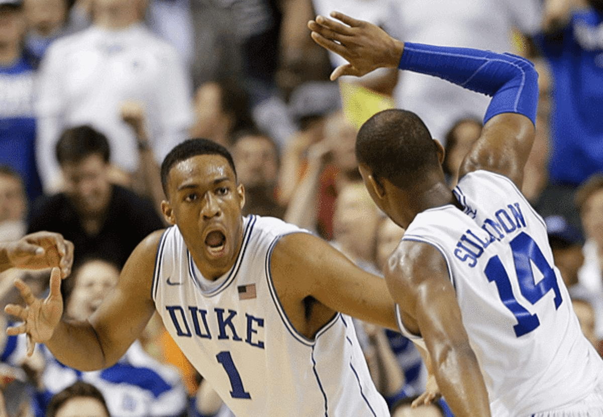Jabari Parker and Rasheed Sulaimon, Duke