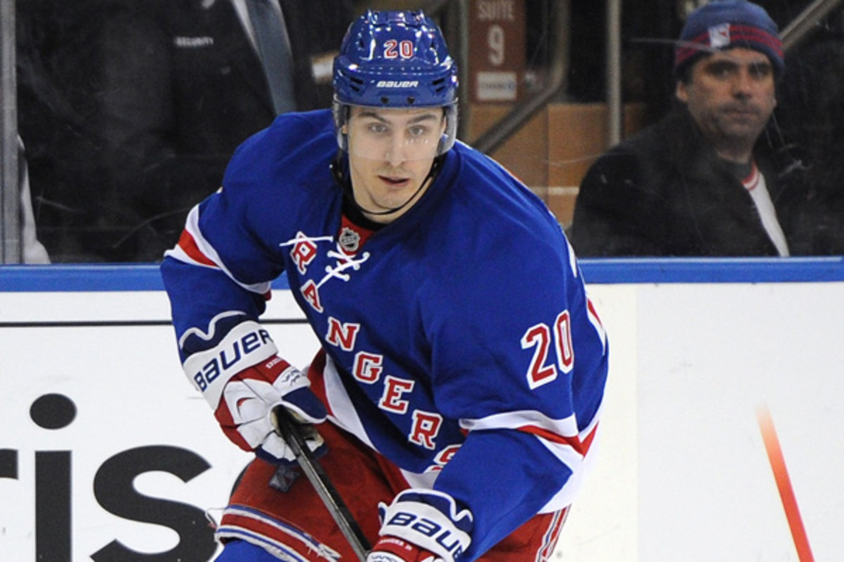 Chris Kreider's 37 points ranked sixth on the Rangers at the time of his injury. (Maddie Meyer/Getty Images)