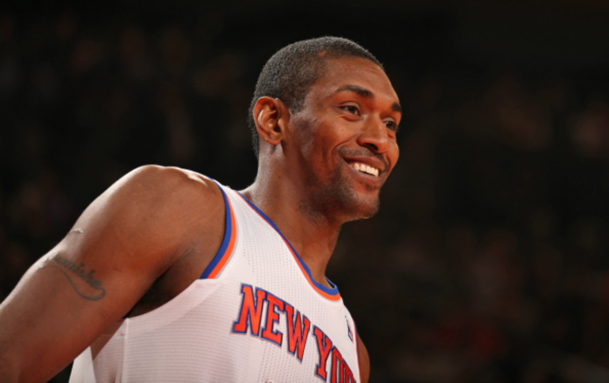 Metta World Peace says he would like to play in the NBA for two more seasons. (Nathaniel S. Butler/National Basketball/Getty Images)