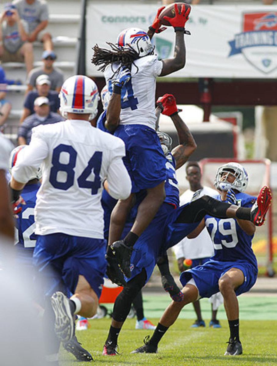Watkins rose above everyone else in the first two days of Bills practice. (Bill Wippert/AP)