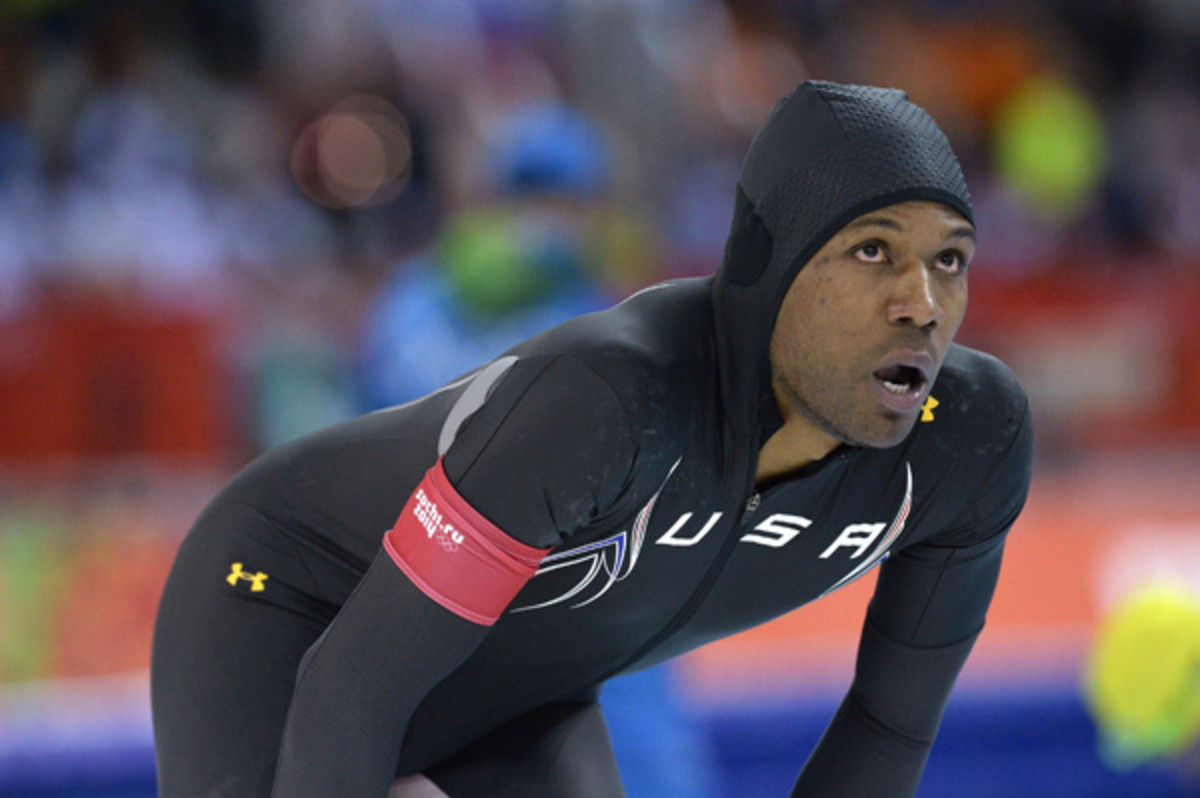 A gold medal favorite, Shani Davis has disappointed so far in Sochi. (Mark Reis/Colorado Springs Gazette/MCT)