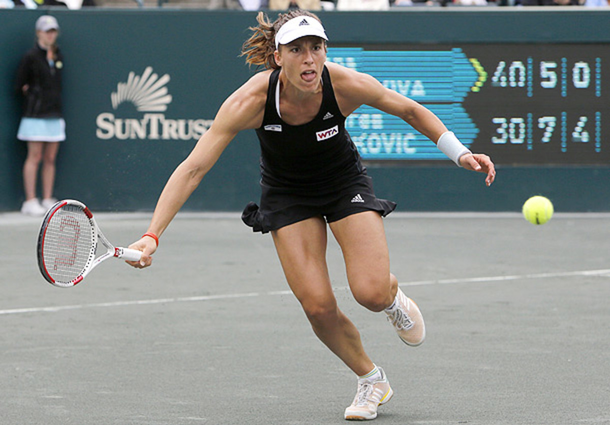 Germany's Andrea Petkovic last week won her first title since 2011. (Mic Smith/AP)