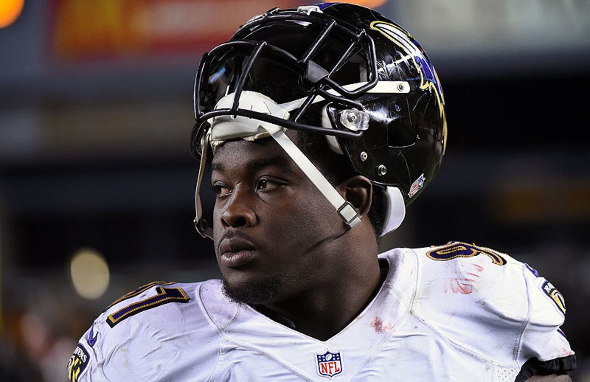 Timmy Jernigan, a second-round pick out of Florida State, has played in eight games for the Ravens and has two sacks. (George Gojkovich/Getty Images)