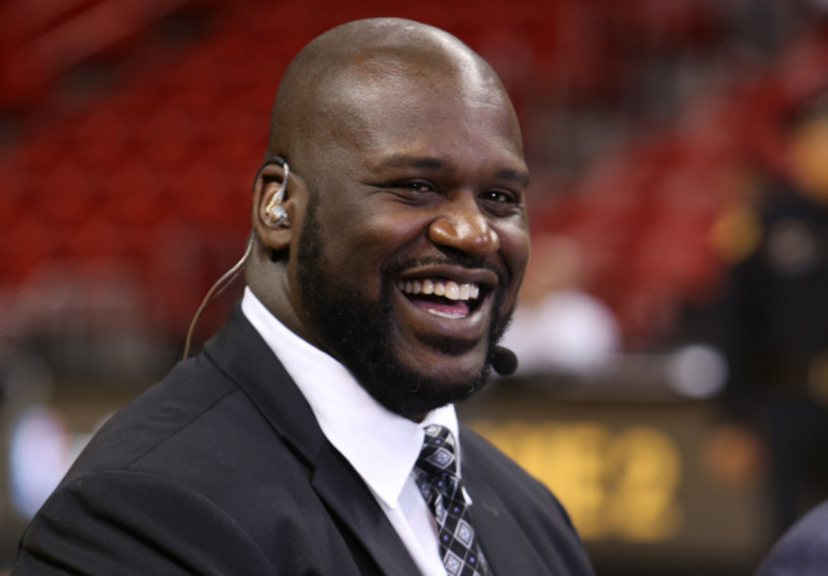 Long-time Kings tormenter Shaquille O'Neal will now be a fixture in Sacramento's front office. (Joe Murphy/NBAE via Getty Images)