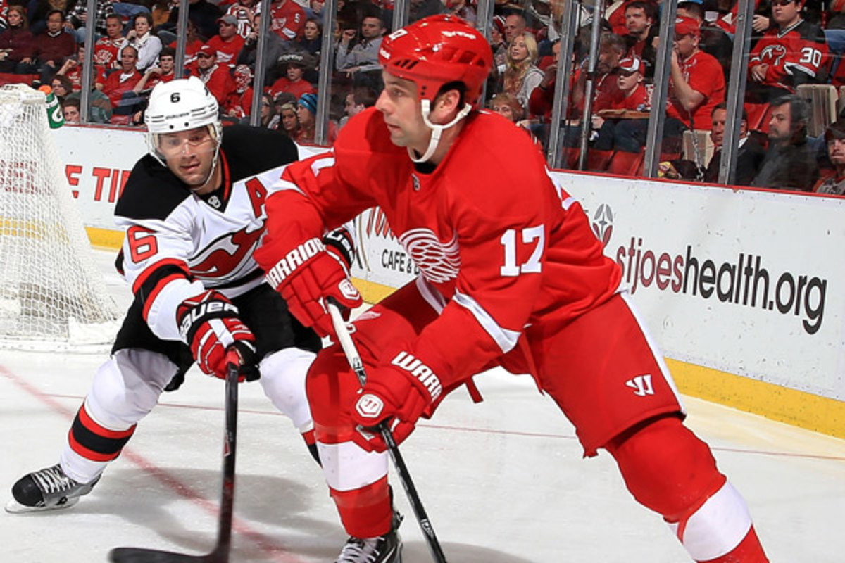 David Legwand's start with the Detroit Red Wings has been a roller coaster ride. (Dave Reginek/NHLI via Getty Images)