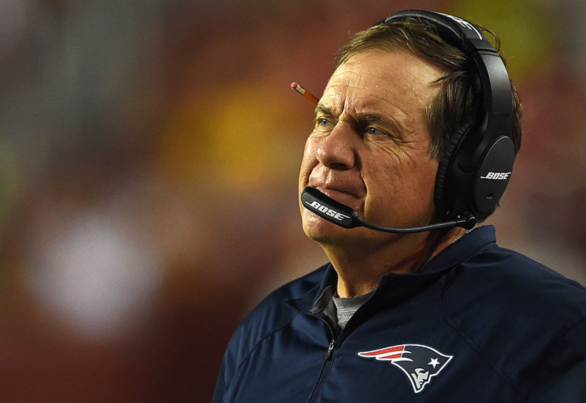 Bill Belichick has gained a reputation for making difficult decisions on parting ways with veteran Patriots. (Patrick Smith/AP)