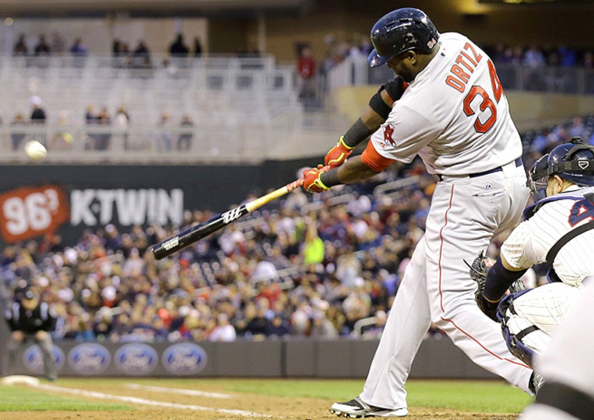 David Ortiz crushed four home runs over the course of two games against the Minnesota Twins.