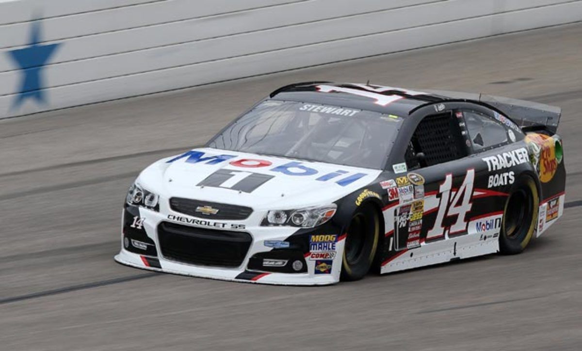 Tony Stewart captured his 15th career pole position on Saturday.