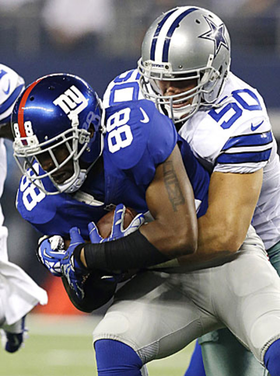 Dallas defense has given up 45 points in their last two victories without Sean Lee. (Wesley Hitt/Getty Images) 