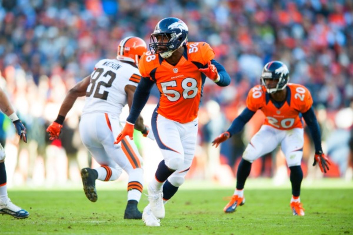 Broncos linebacker Von Miller will appeal his suspension Aug. 15. (Dustin Bradford/Getty Images)