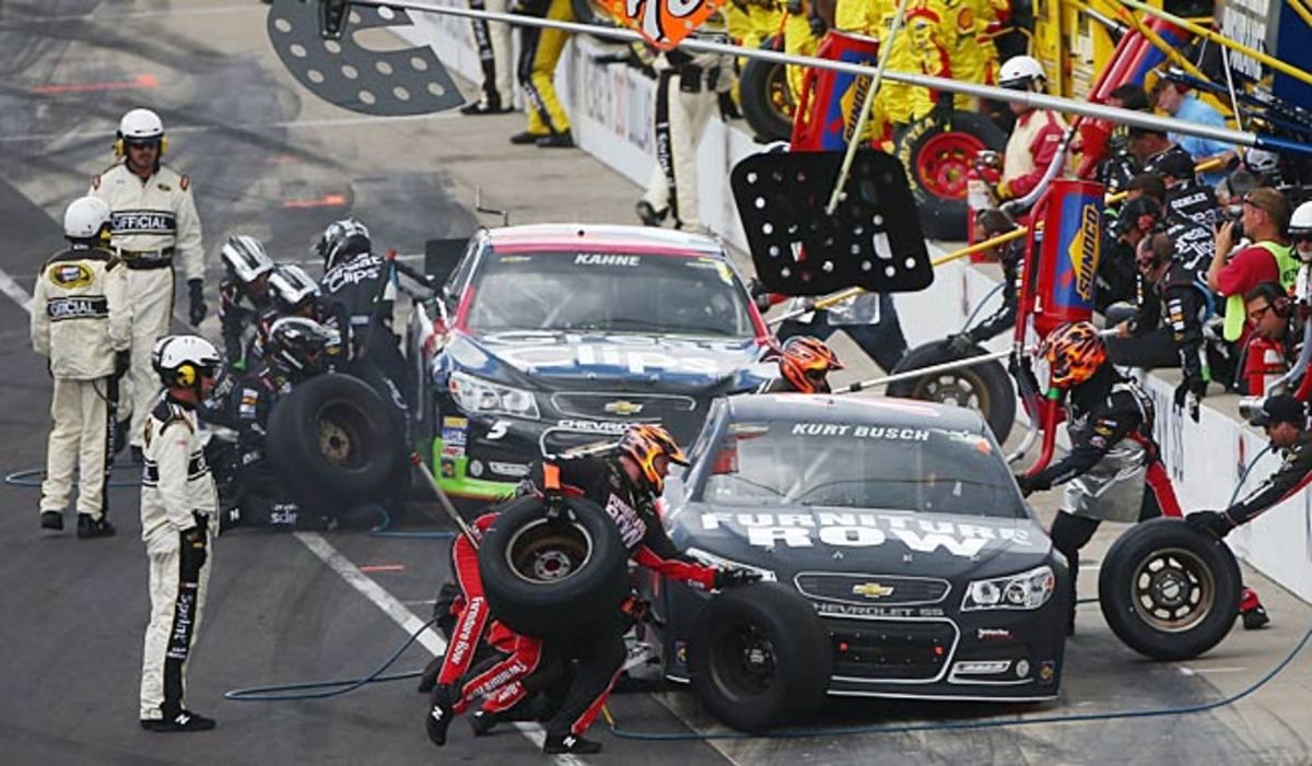 Busch and his Furniture Row team are in Watkins Glen seeking an edge for the race there in two weeks.
