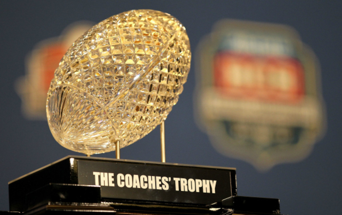 This years BCS National Championship game will be played at the Rose Bowl in Pasadena, California. (Andy Lyons/Getty Images)