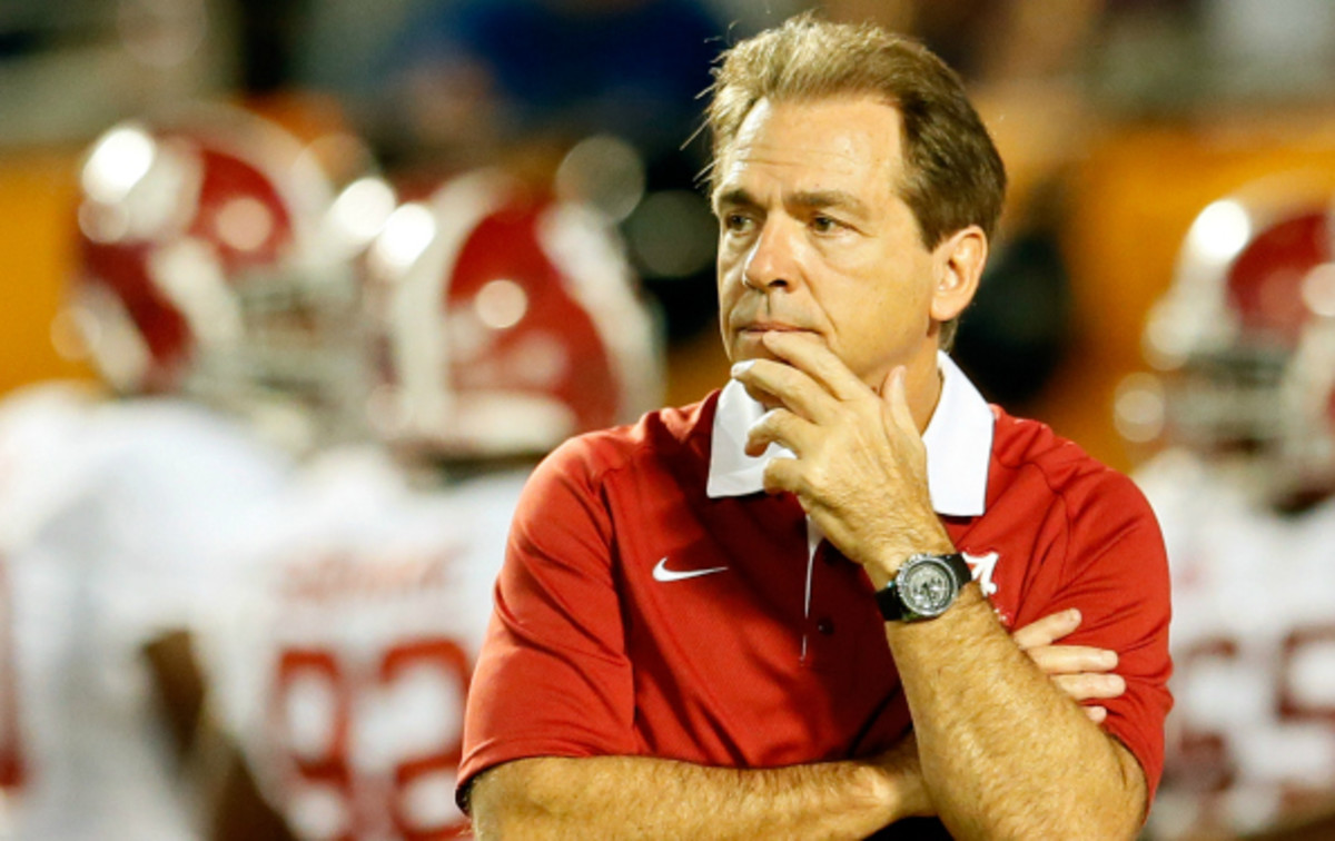 Nick Saban has lead the Crimson Tide to 3 National Championships. (Kevin C. Cox/Getty Images)